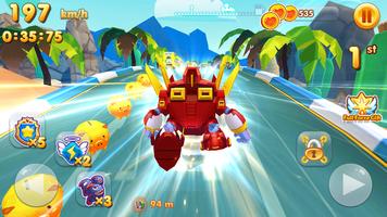 Robot Car Transform Racing Game capture d'écran 2
