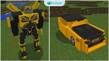 برنامه‌نما Transformers mod for Minecraft عکس از صفحه