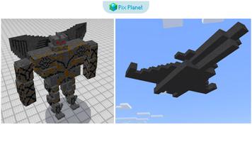 برنامه‌نما Transformers mod for Minecraft عکس از صفحه