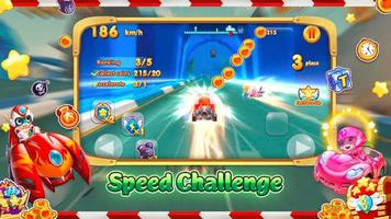 Car Race Kids Game Challenge - Transformers Racing capture d'écran 2