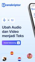 Transkripsikan Pidato ke Teks poster