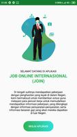 JOIN  - Job Online Internasion Affiche