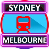 آیکون‌ Sydney & Melbourne Transit App