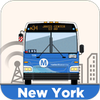 NYC Bus Time App icône