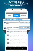 NYC Bus Time App تصوير الشاشة 1