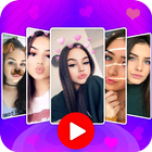 Music Video Slideshow Maker -Clips & Story Maker أيقونة