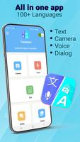Camera & Voice Translation App Affiche