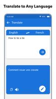 Traducir todos los idiomas - Aplicación traductor captura de pantalla 1