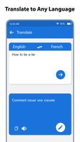 Traduire toutes les langues - de traduction capture d'écran 1