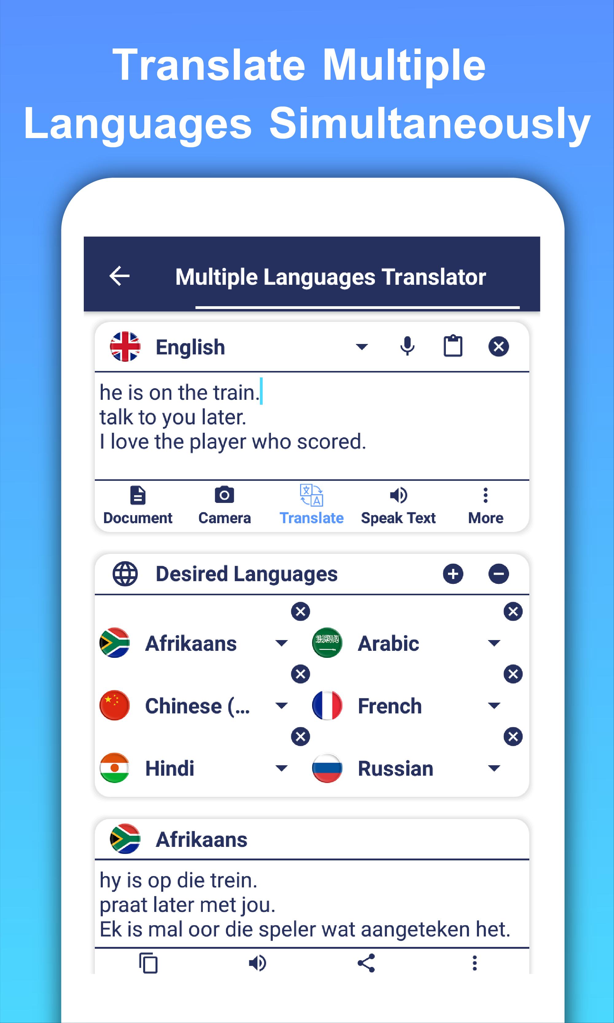 Translate All Text Voice Conversation Translator for Android - APK Download