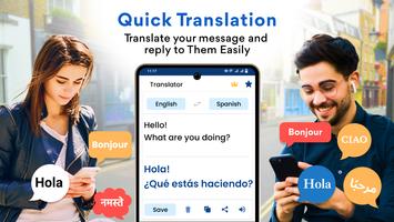 Translate All Languages App الملصق