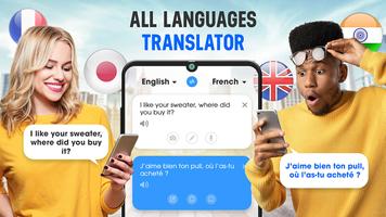 All languages App Translator Affiche
