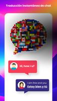 Teclado traductor de chat Poster