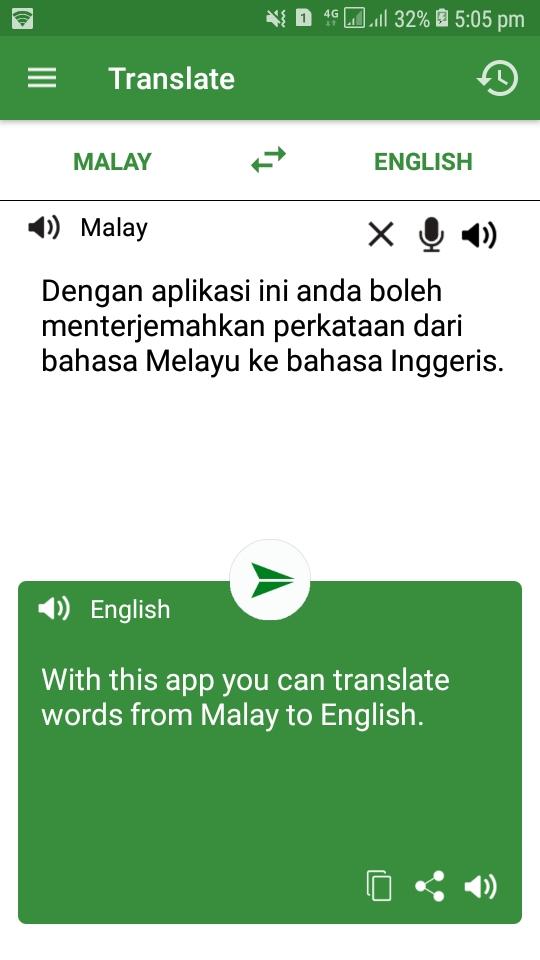 Translate melayu ke english
