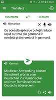 Romanian - German Translator screenshot 1