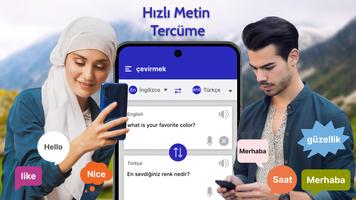Dil çevirici : Metin çevirisi gönderen