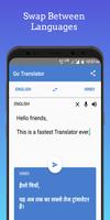 Go Translator Cartaz