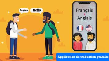 Traducteur français-anglais: gratuit et hors ligne Affiche