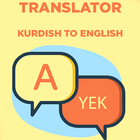 Kurdish To English Translator icône