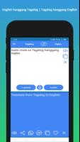 English to Tagalog Translator تصوير الشاشة 2