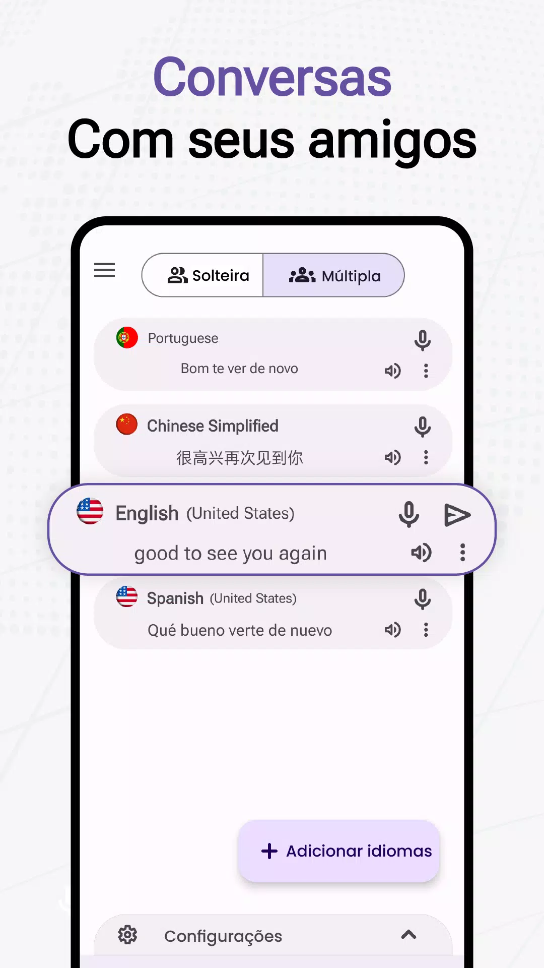 Tradutor da Tela: Tradução Multilingue - Microsoft Apps