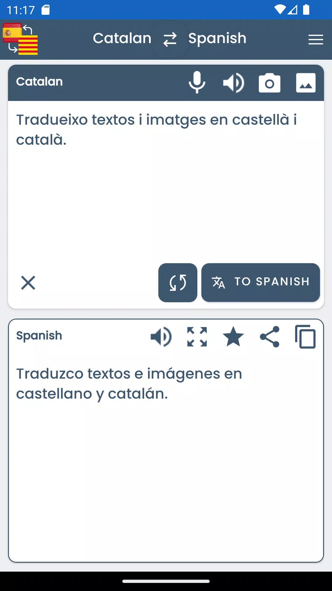 Descarga de APK de Traductor español catalán para Android