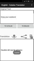 1 Schermata English - Catalan Translator