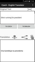 Czech - English Translator 截图 1