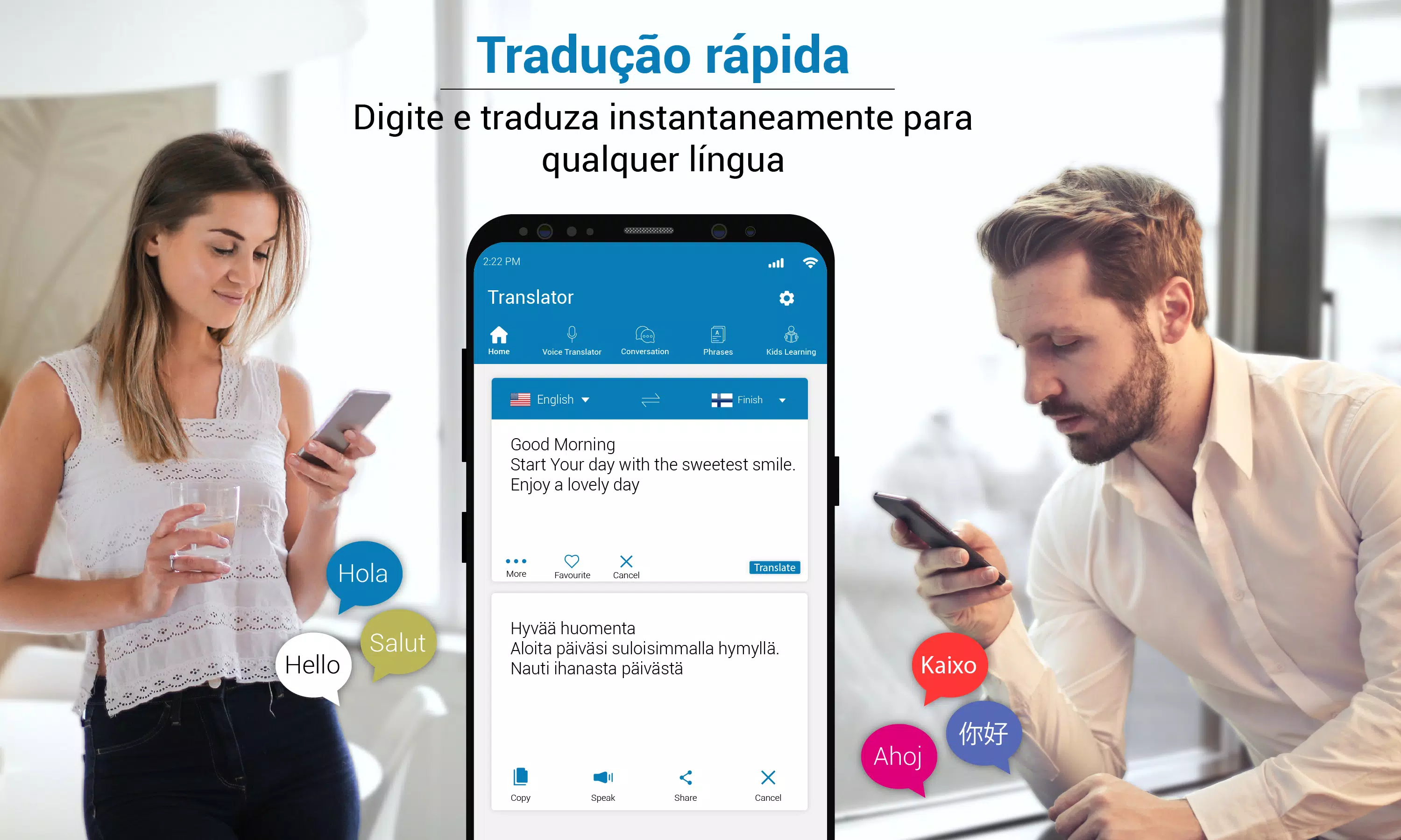 Download do APK de Tradutor para todos os idiomas de voz para Android