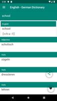 English - German Dictionary screenshot 1