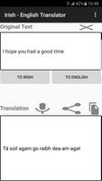 English - Irish Translator স্ক্রিনশট 1