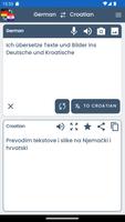 German Croatian Translator poster