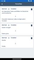 German Croatian Translator screenshot 2