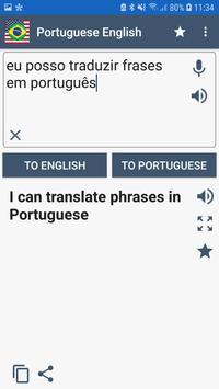 Portuguese English screenshot 1