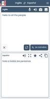 Traductor ingles español captura de pantalla 1