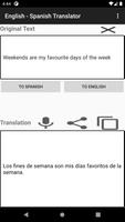 English - Spanish Translator تصوير الشاشة 3