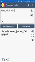 Traducteur Français Latin پوسٹر