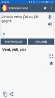 Traducteur Français Latin ảnh chụp màn hình 1