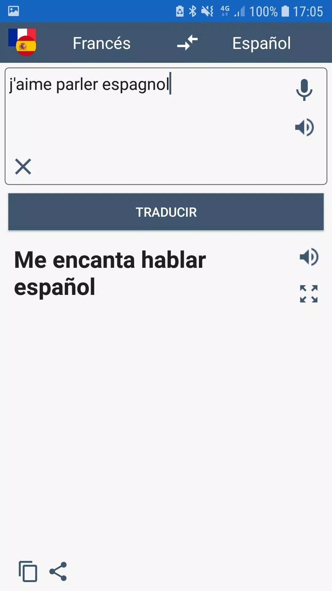 Descarga de APK de Traductor Español Francés para Android
