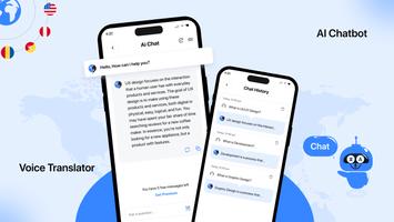 AI Translator & AI Chatbot Affiche