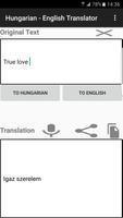 Hungarian - English Translator الملصق