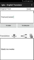 Igbo - English Translator تصوير الشاشة 3