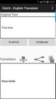 English - Dutch Translator Cartaz