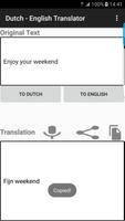 English - Dutch Translator تصوير الشاشة 1