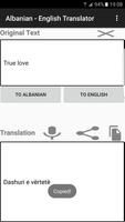 English - Albanian Translator captura de pantalla 1