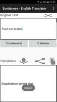 English - Sundanese Translator screenshot 1