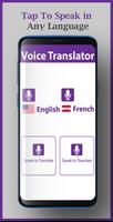 Voice Translator Keyboard - Speak & Translate syot layar 1