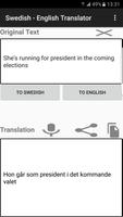 Swedish - English Translator スクリーンショット 3