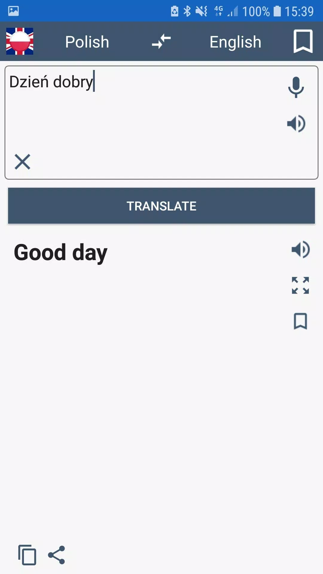 Tłumacz polsko angielski APK do pobrania na Androida