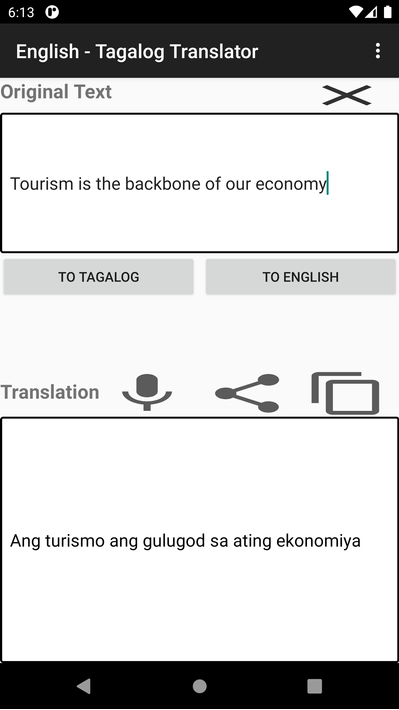 English - Tagalog Translator screenshot 4